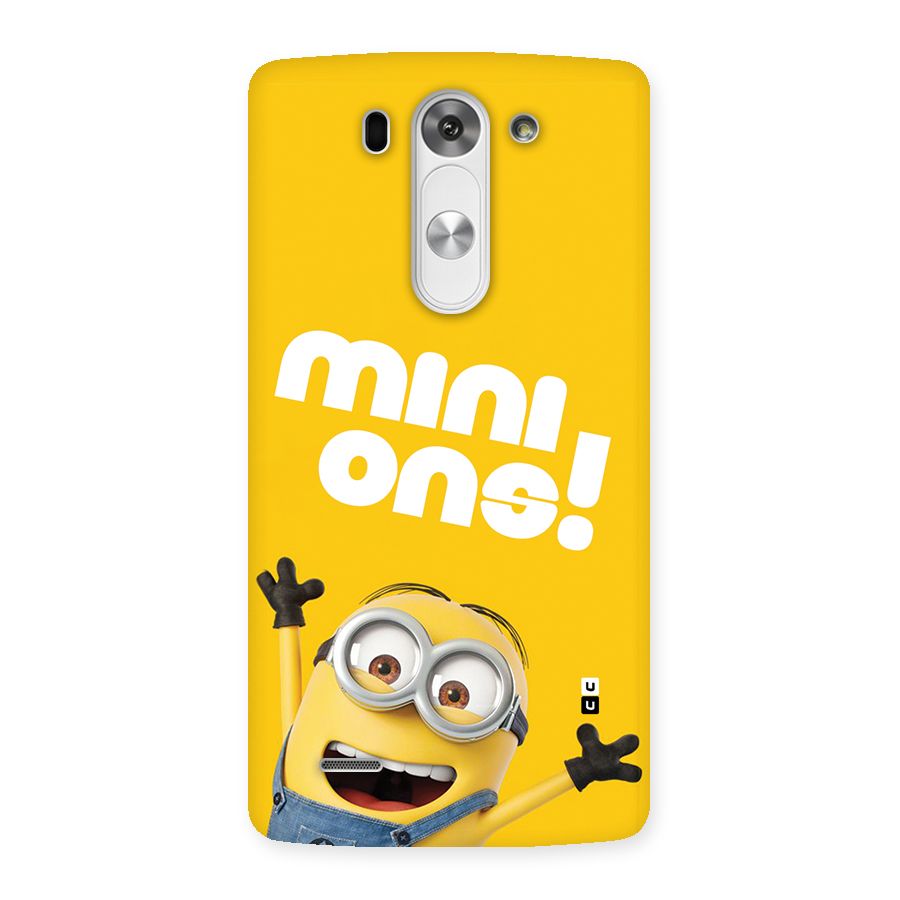 Happy Minion Back Case for LG G3 Beat