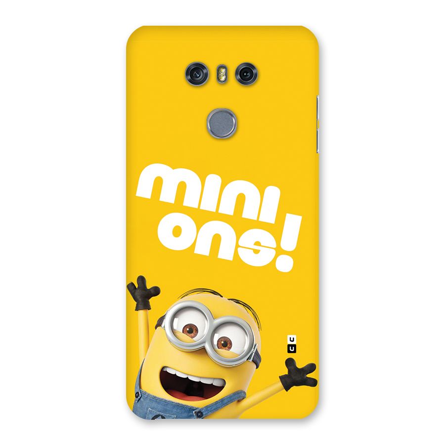 Happy Minion Back Case for LG G6