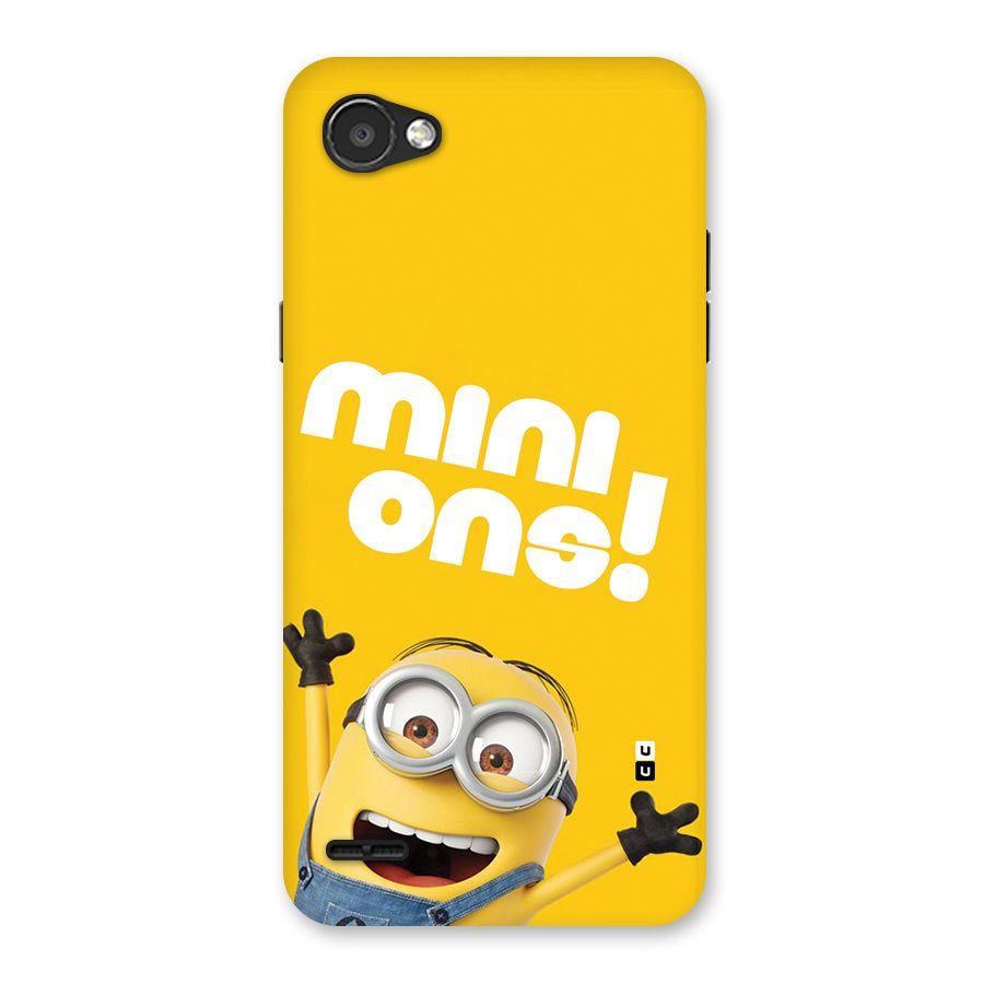 Happy Minion Back Case for LG Q6