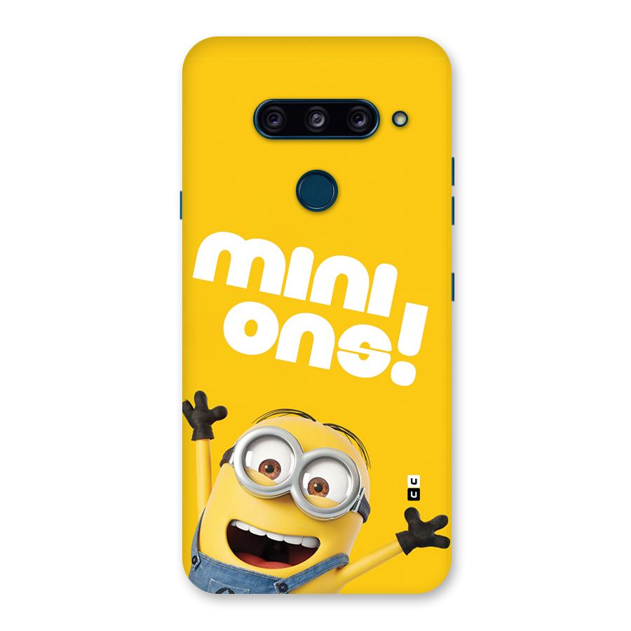 Happy Minion Back Case for LG  V40 ThinQ