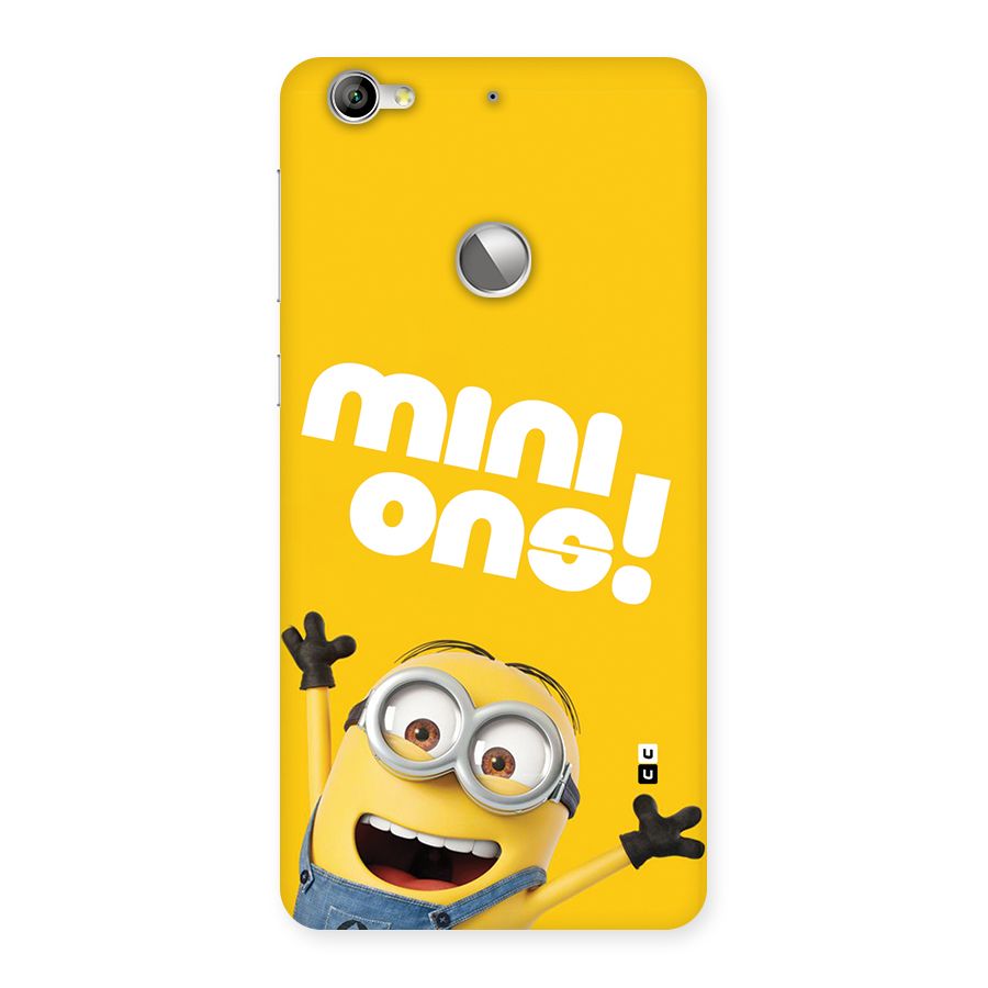 Happy Minion Back Case for Le 1S