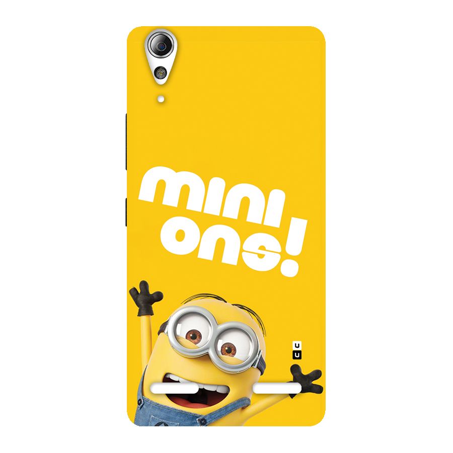 Happy Minion Back Case for Lenovo A6000 Plus