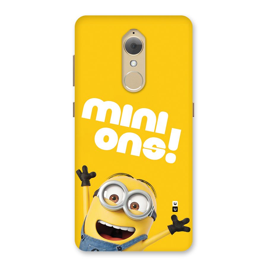 Happy Minion Back Case for Lenovo K8