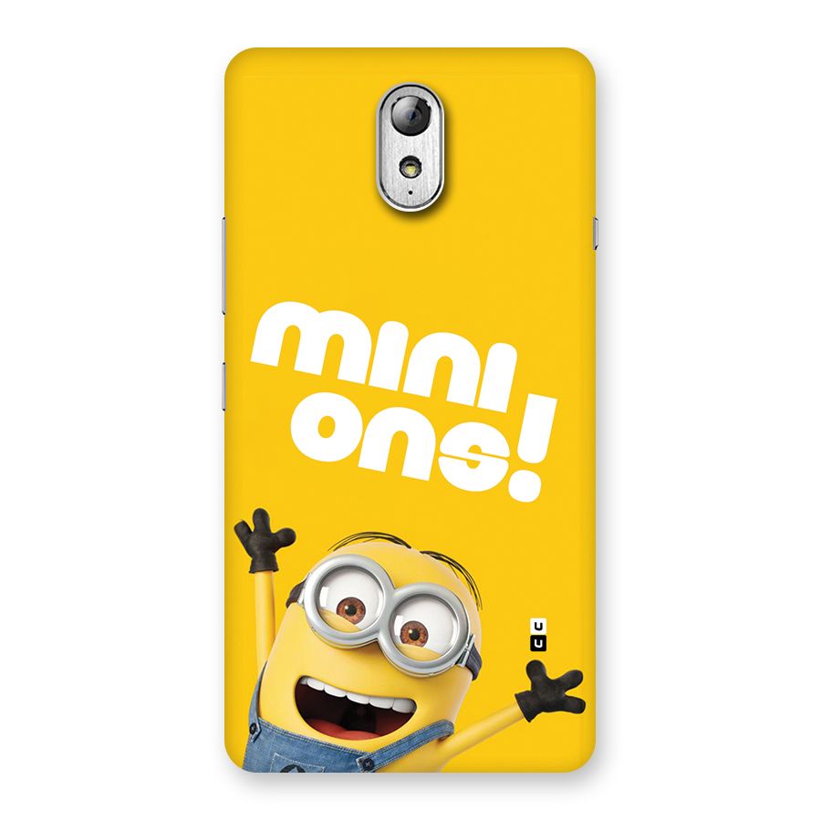 Happy Minion Back Case for Lenovo Vibe P1M