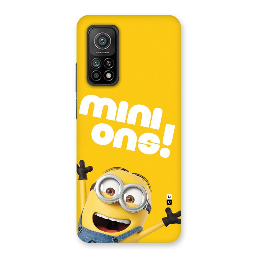 Happy Minion Back Case for Mi 10T 5G