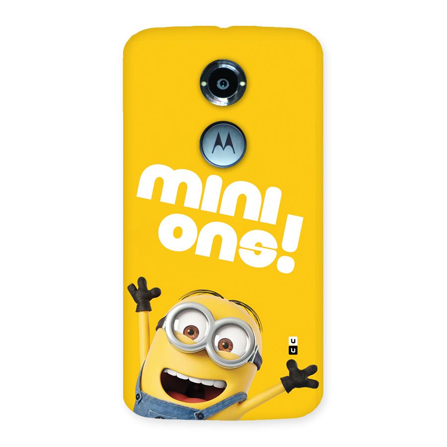 Happy Minion Back Case for Moto X2