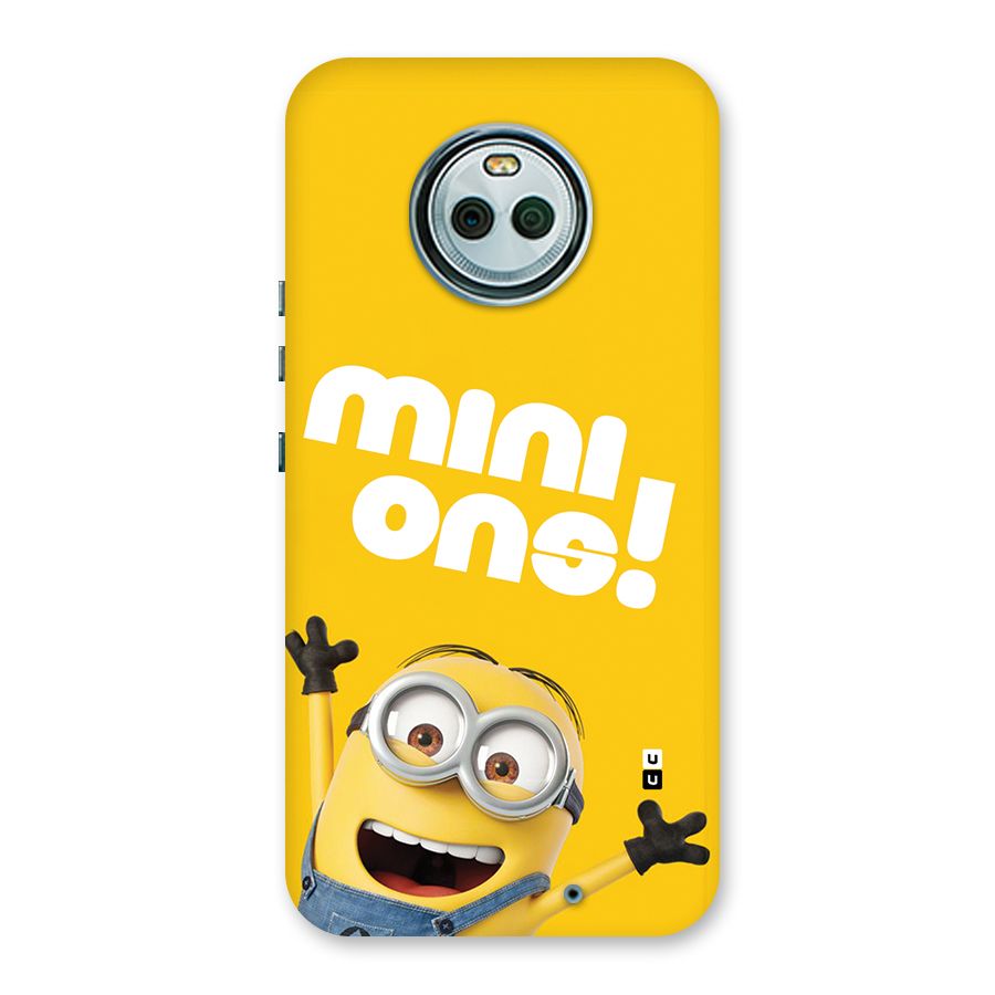 Happy Minion Back Case for Moto X4