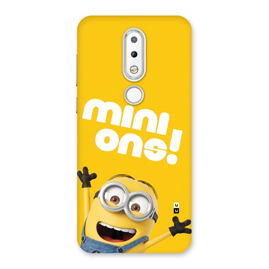 Happy Minion Back Case for Nokia 6.1 Plus