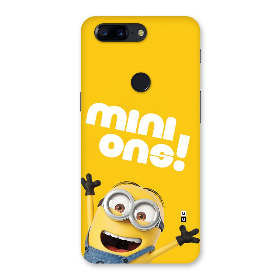 Happy Minion Back Case for OnePlus 5T