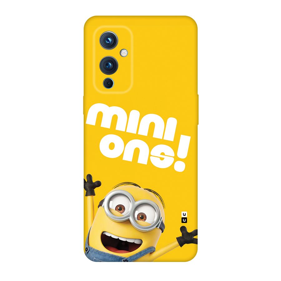 Happy Minion Back Case for OnePlus 9