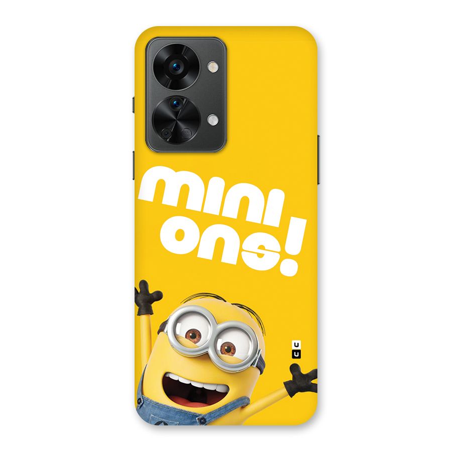 Happy Minion Back Case for OnePlus Nord 2T