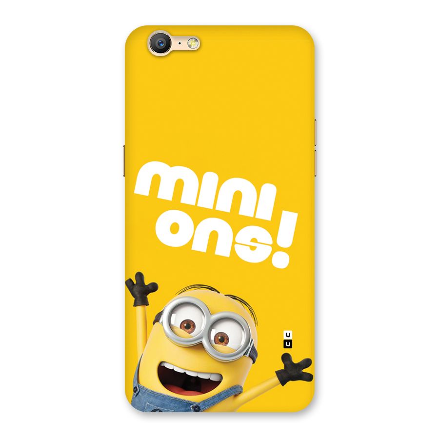 Happy Minion Back Case for Oppo A57