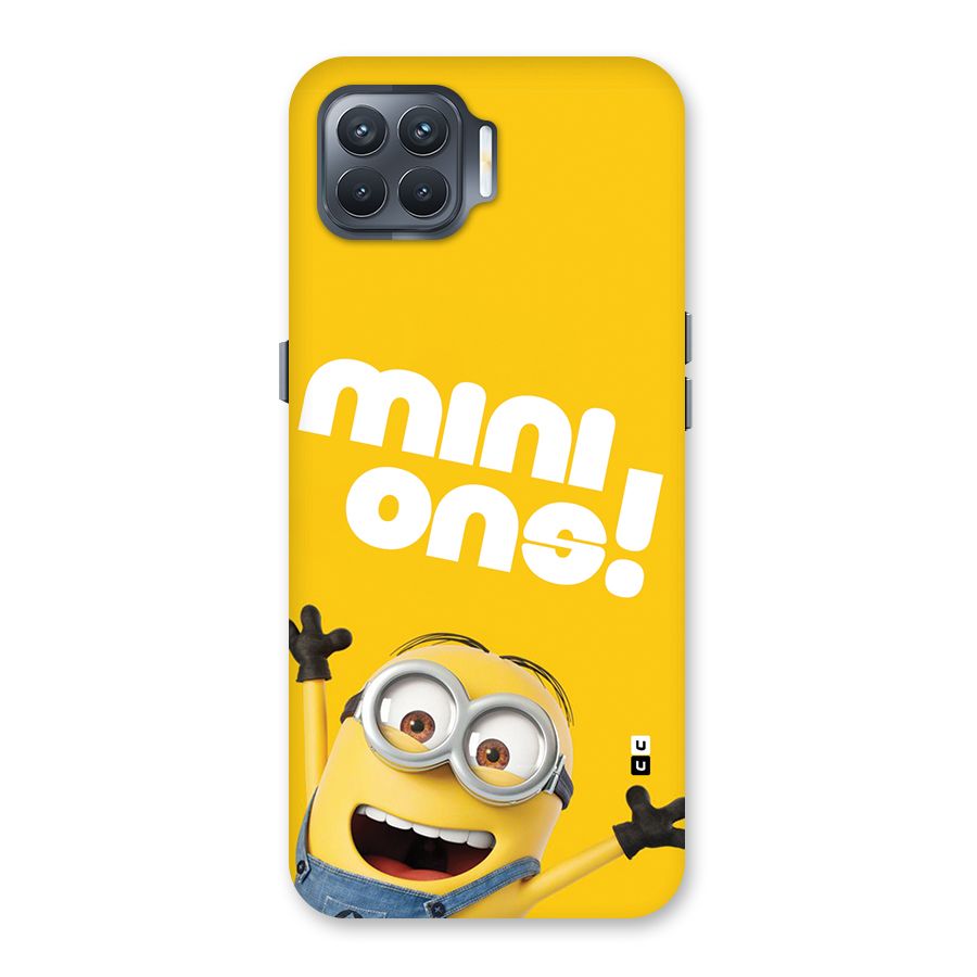 Happy Minion Back Case for Oppo F17 Pro