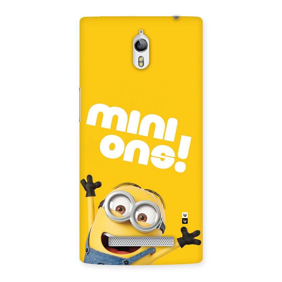Happy Minion Back Case for Oppo Find 7