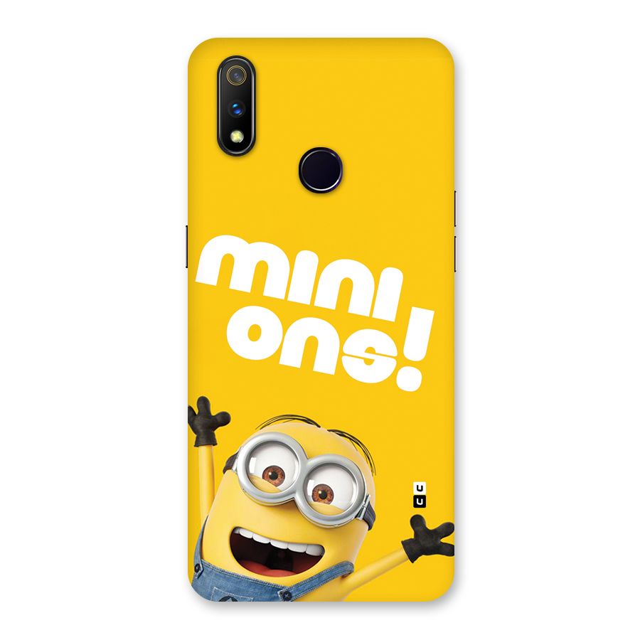 Happy Minion Back Case for Realme 3 Pro