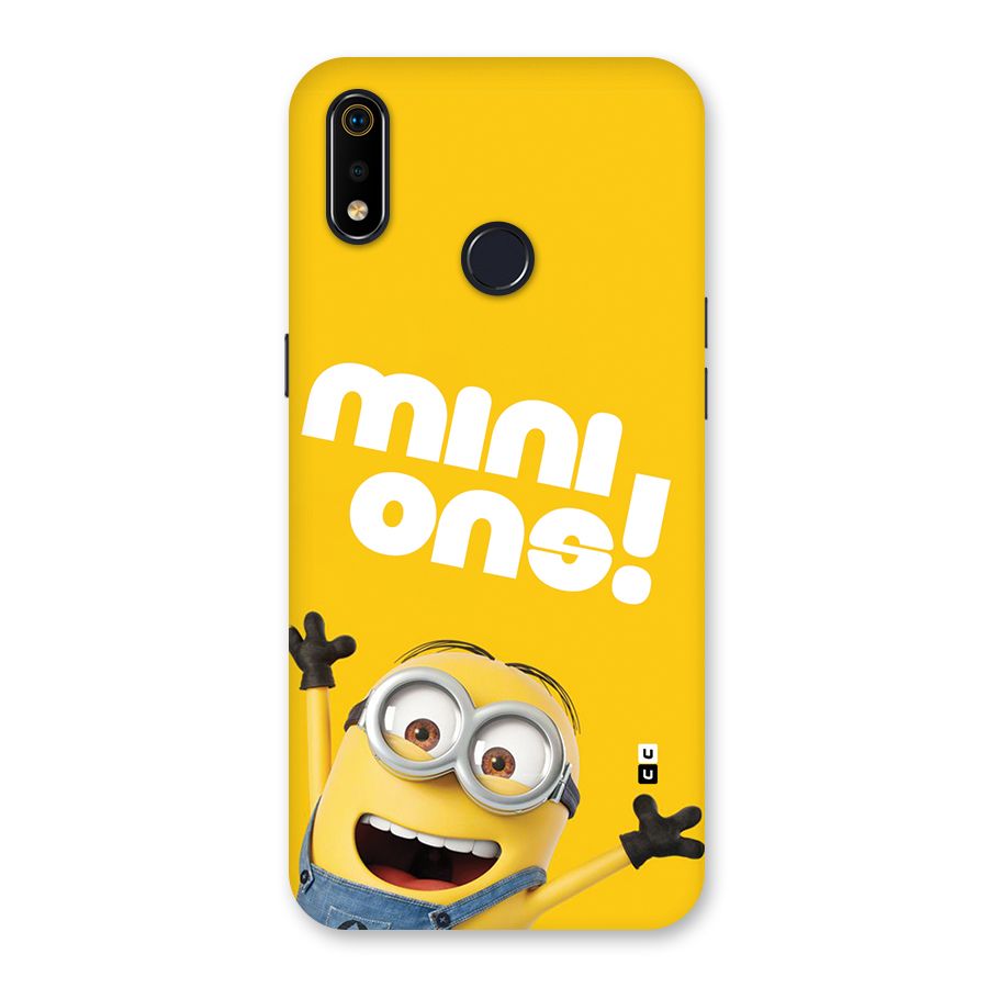 Happy Minion Back Case for Realme 3i