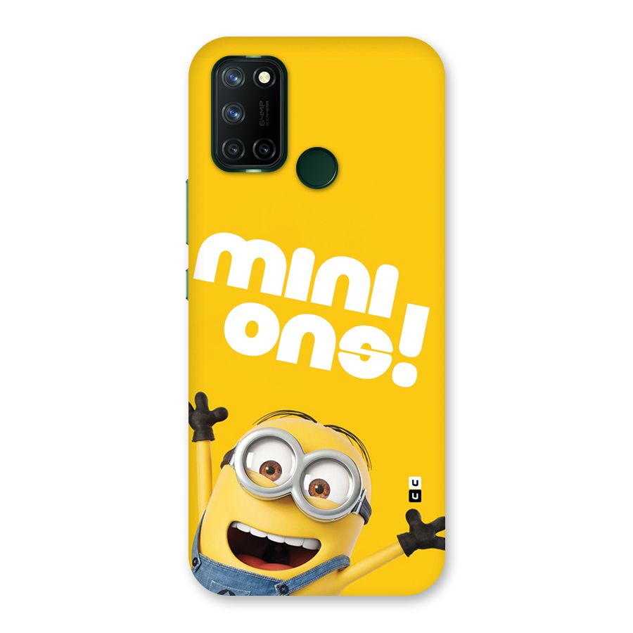 Happy Minion Back Case for Realme 7i