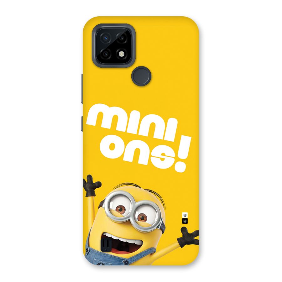Happy Minion Back Case for Realme C21