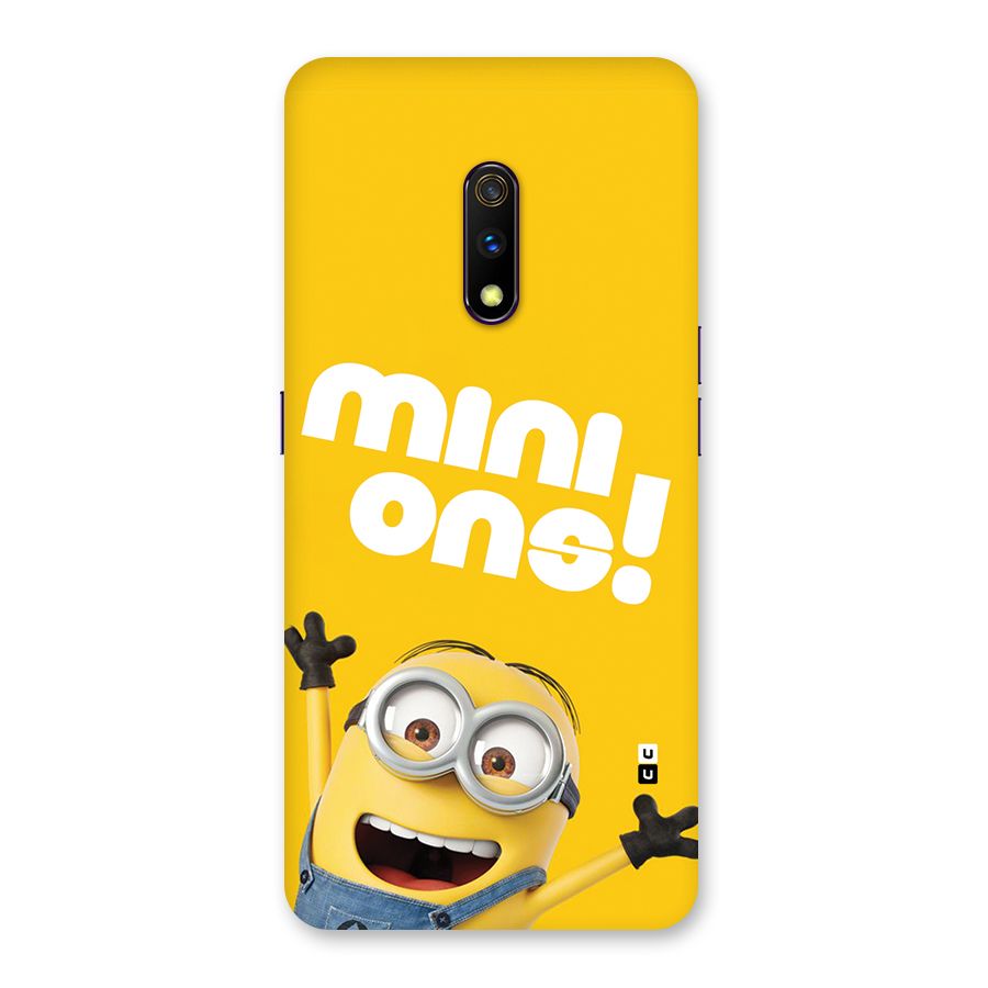 Happy Minion Back Case for Realme X
