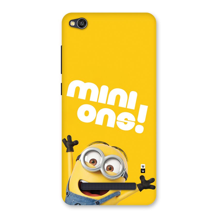 Happy Minion Back Case for Redmi 4A