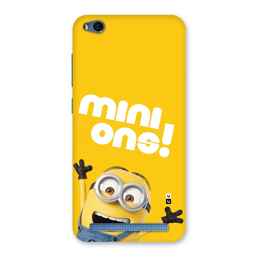 Happy Minion Back Case for Redmi 5A