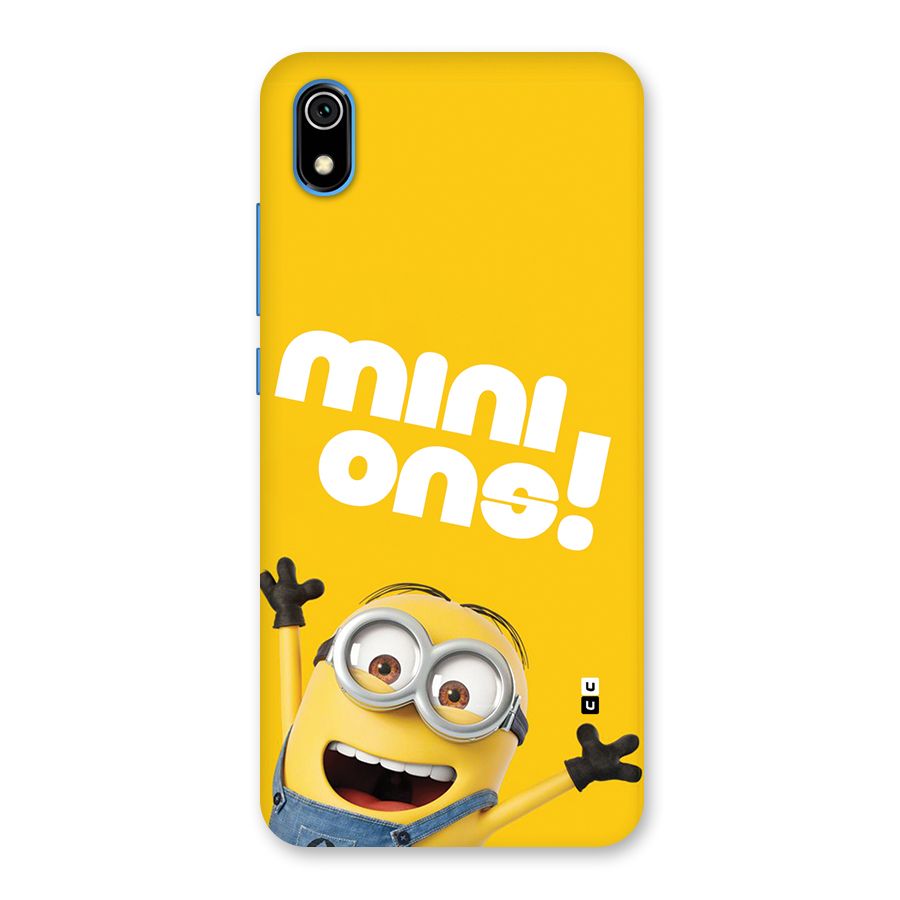Happy Minion Back Case for Redmi 7A
