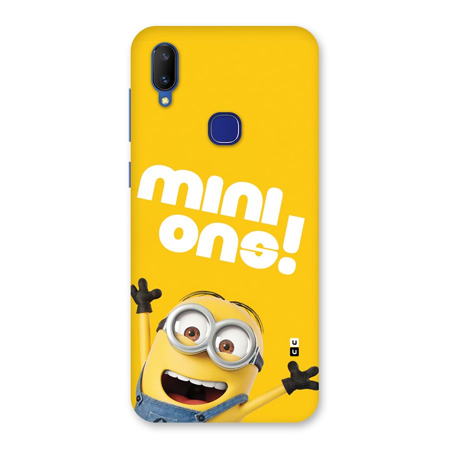 Happy Minion Back Case for Vivo V11