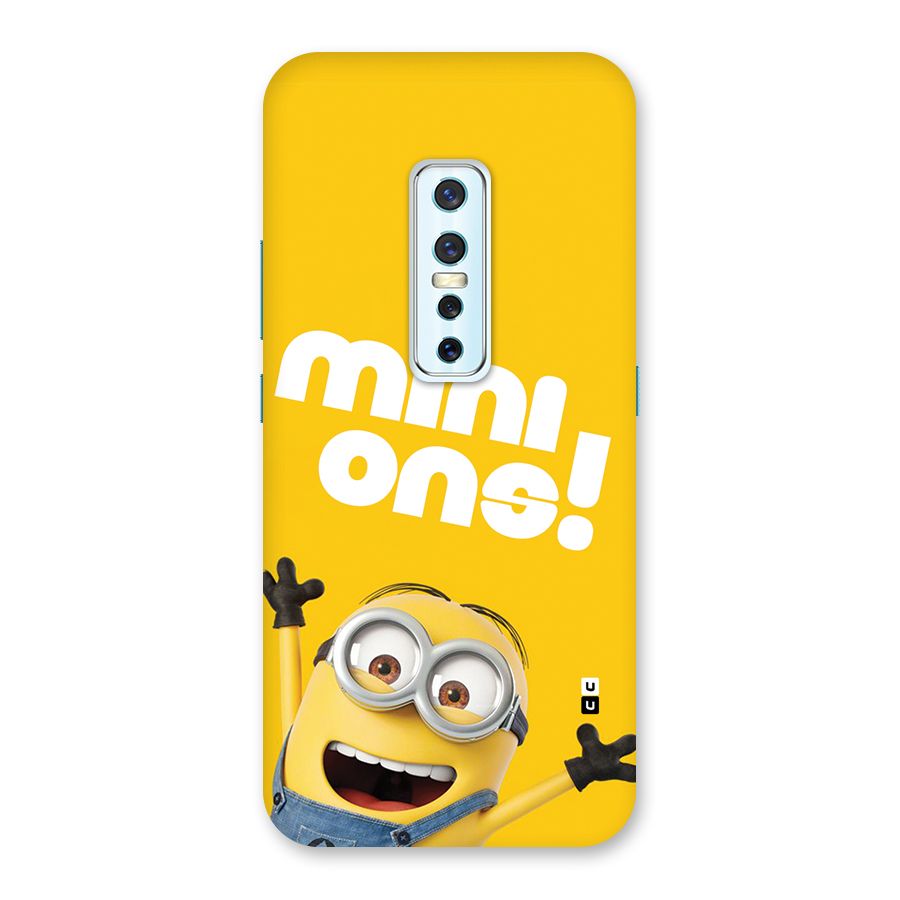 Happy Minion Back Case for Vivo V17 Pro