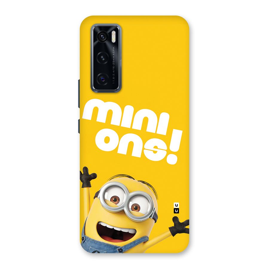 Happy Minion Back Case for Vivo V20 SE