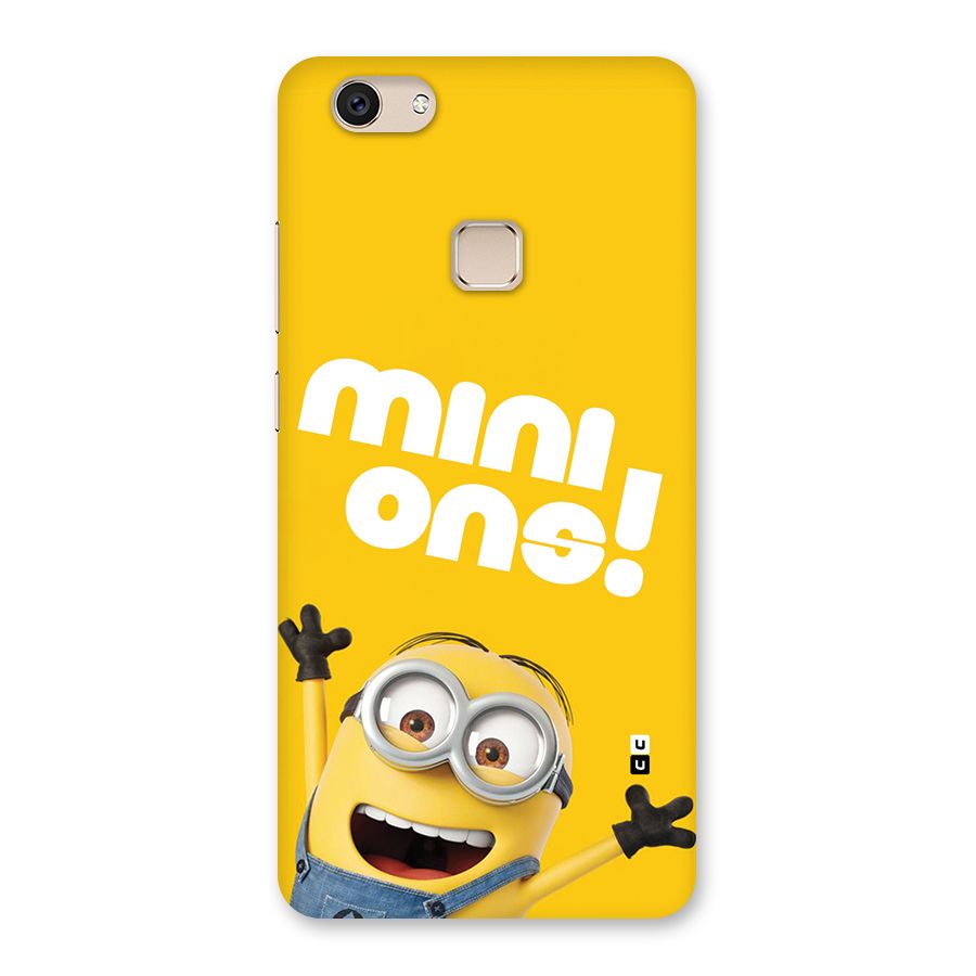 Happy Minion Back Case for Vivo V7