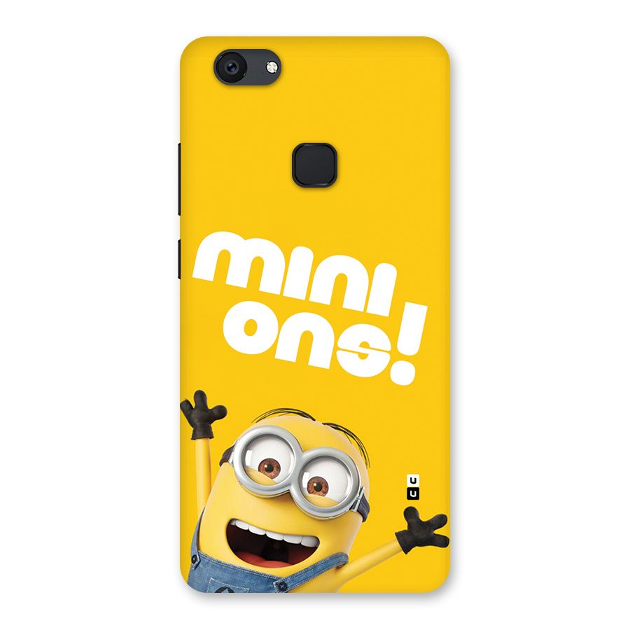 Happy Minion Back Case for Vivo V7 Plus