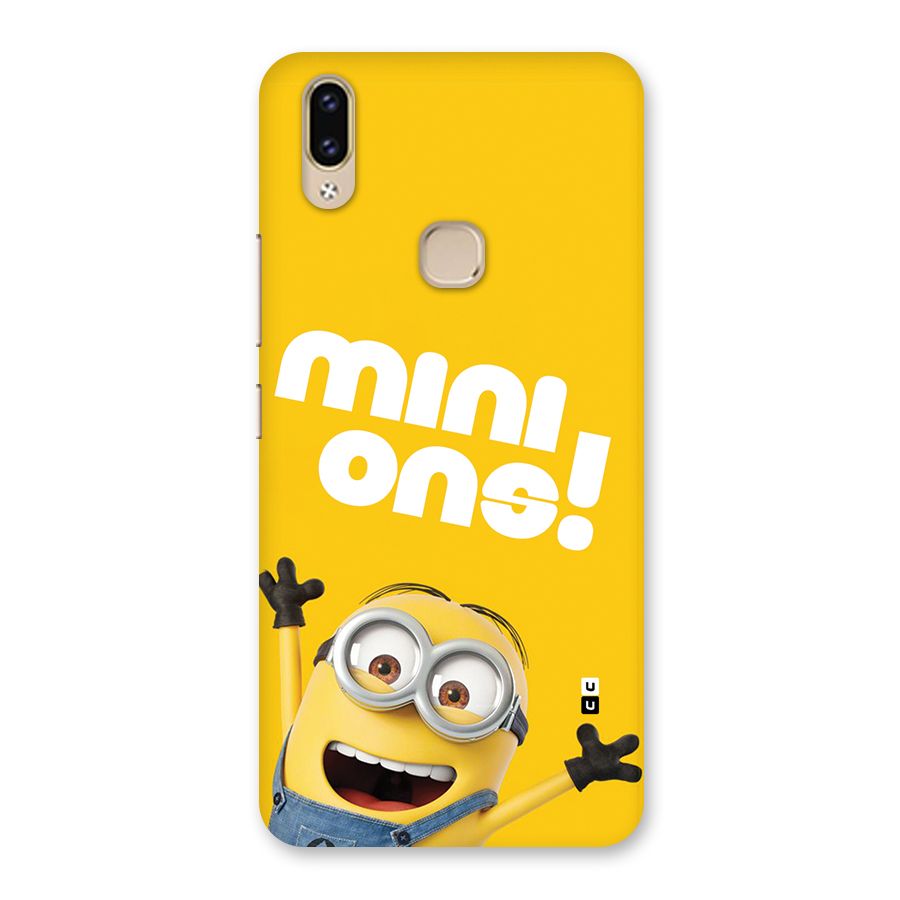 Happy Minion Back Case for Vivo V9 Youth
