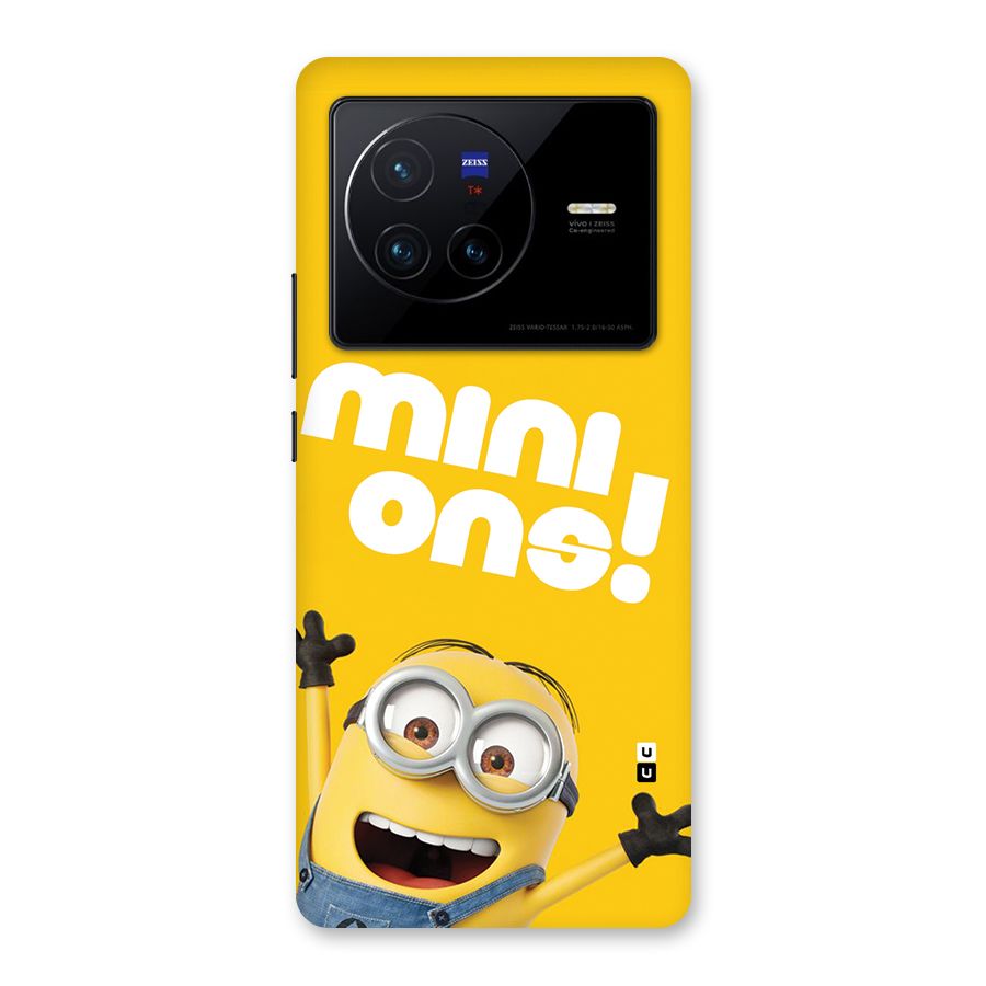 Happy Minion Back Case for Vivo X80