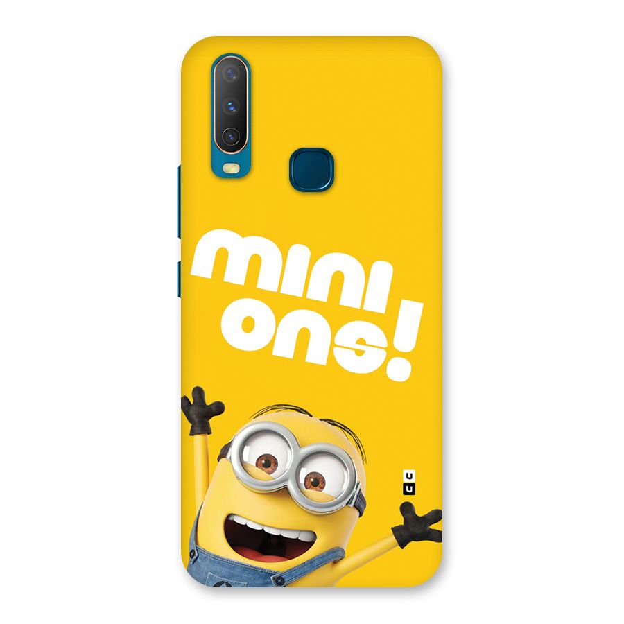 Happy Minion Back Case for Vivo Y11