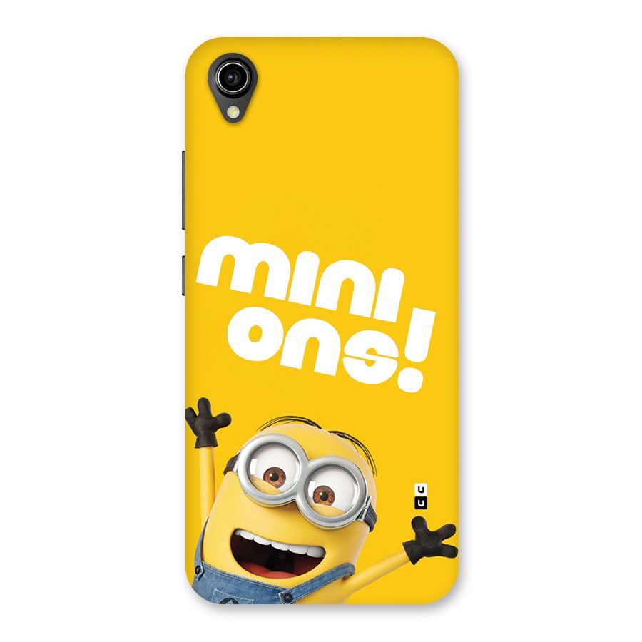 Happy Minion Back Case for Vivo Y90