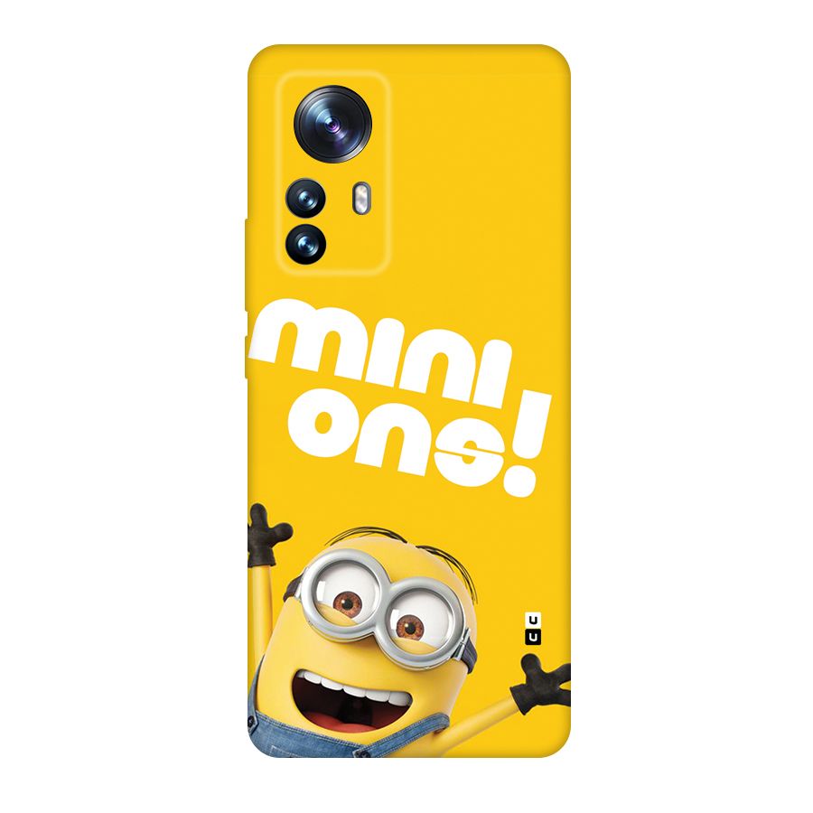 Happy Minion Back Case for Xiaomi 12 Pro