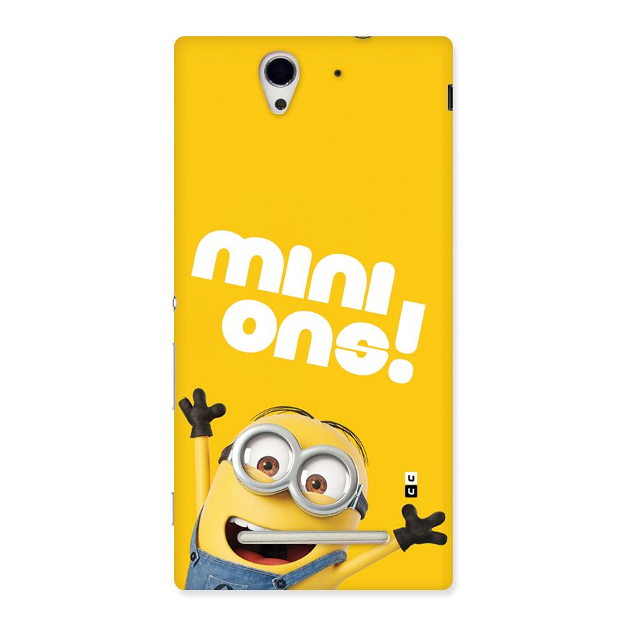Happy Minion Back Case for Xperia C3