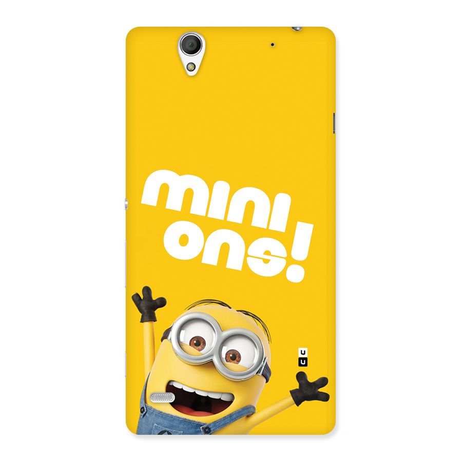 Happy Minion Back Case for Xperia C4
