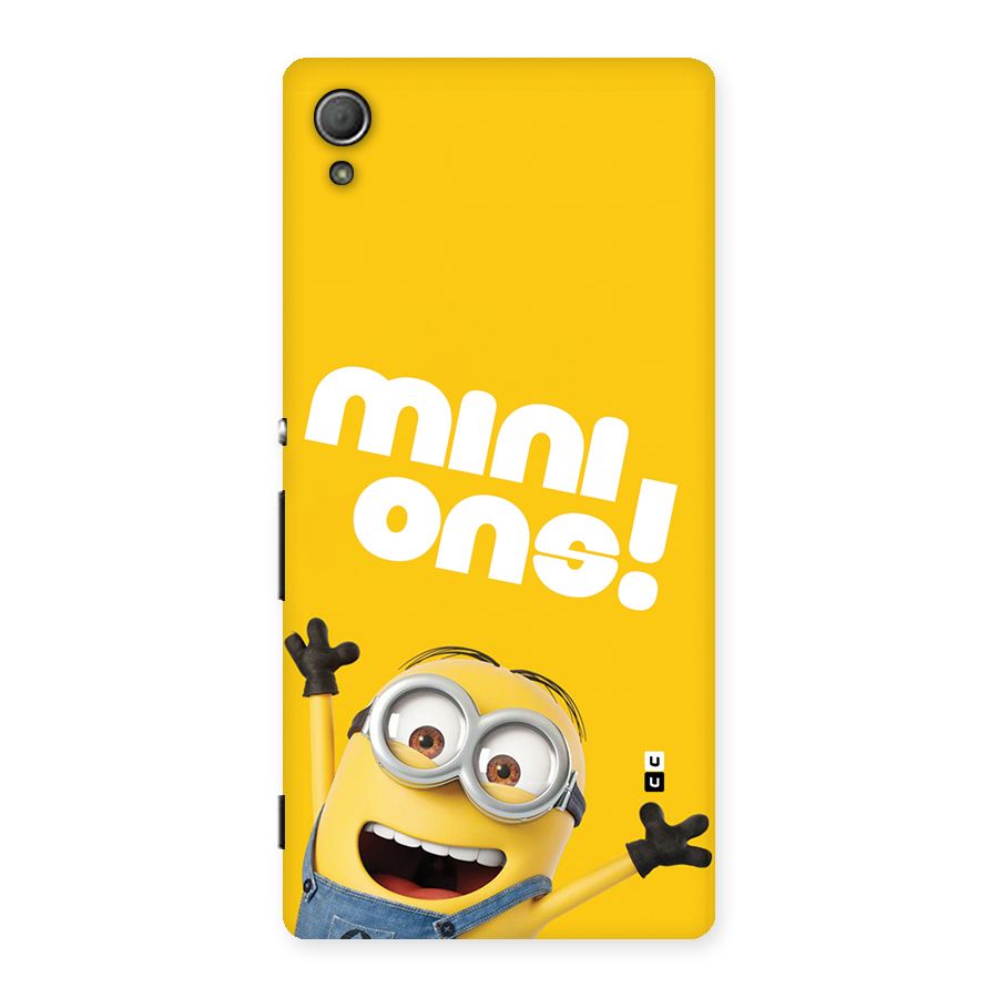 Happy Minion Back Case for Xperia Z3 Plus