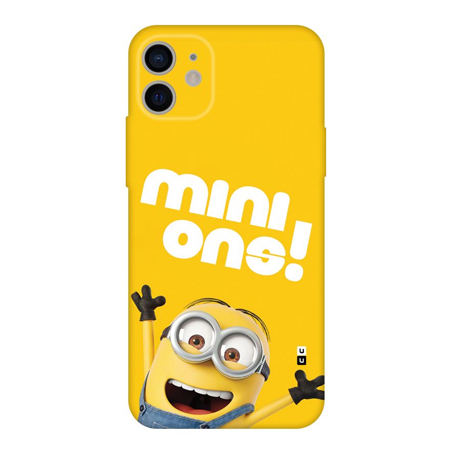 Happy Minion Back Case for iPhone 11