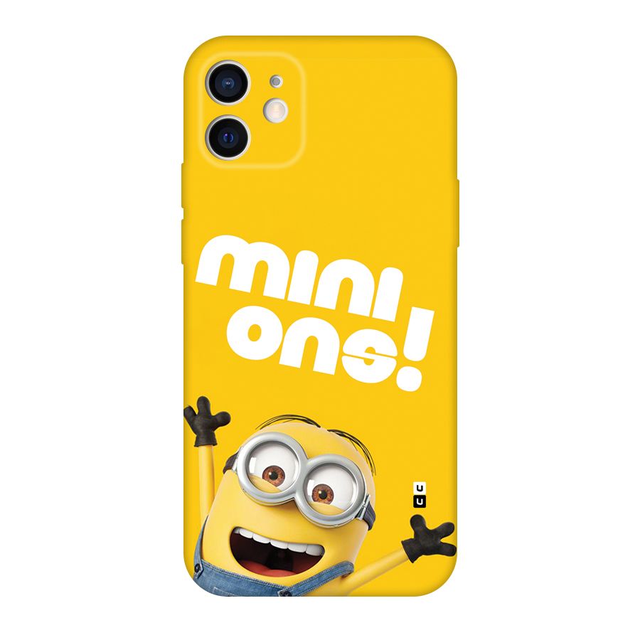 Happy Minion Back Case for iPhone 12