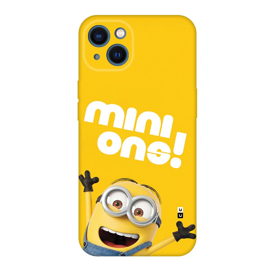 Happy Minion Back Case for iPhone 13