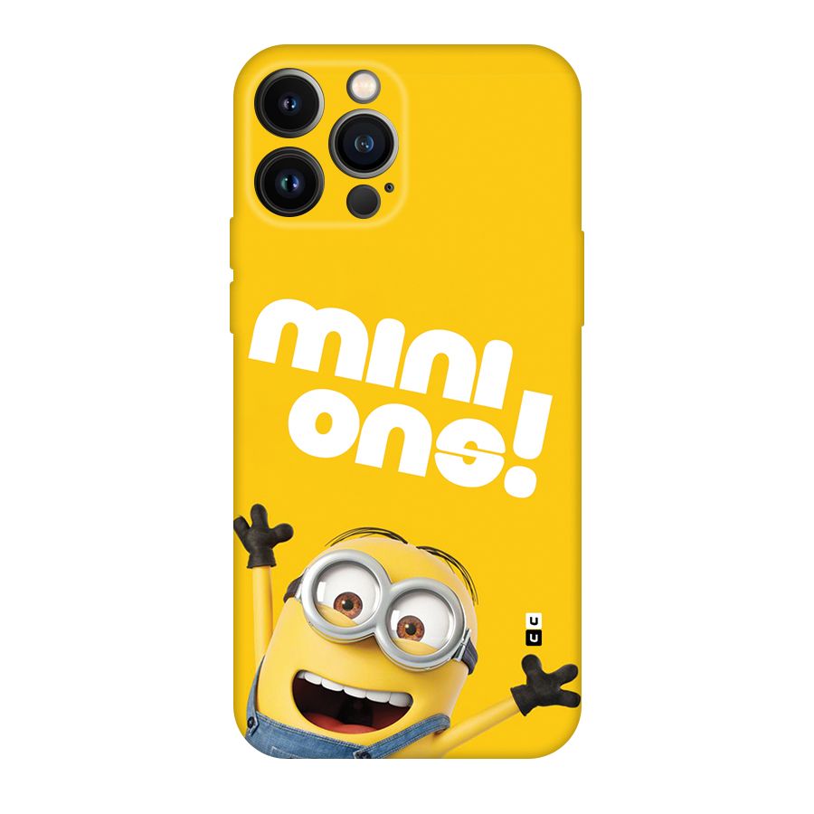 Happy Minion Back Case for iPhone 13 Pro Max