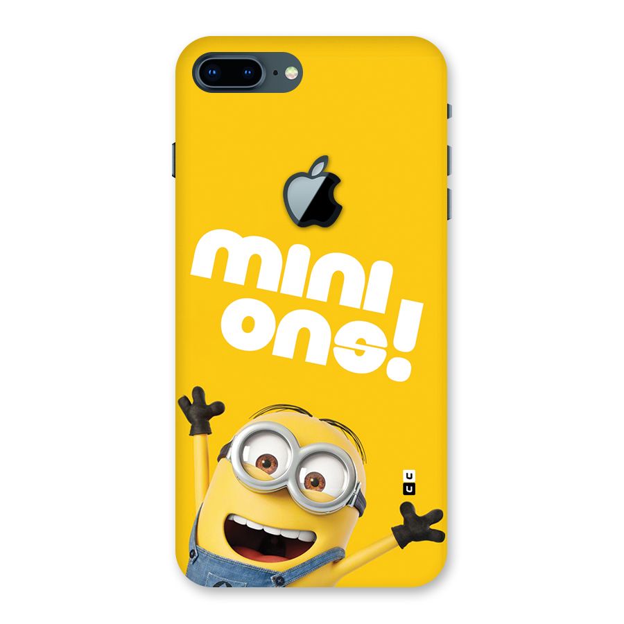 Happy Minion Back Case for iPhone 7 Plus Apple Cut