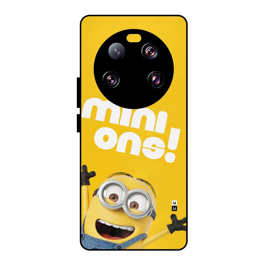 Happy Minion Metal Back Case for Xiaomi 13 Ultra
