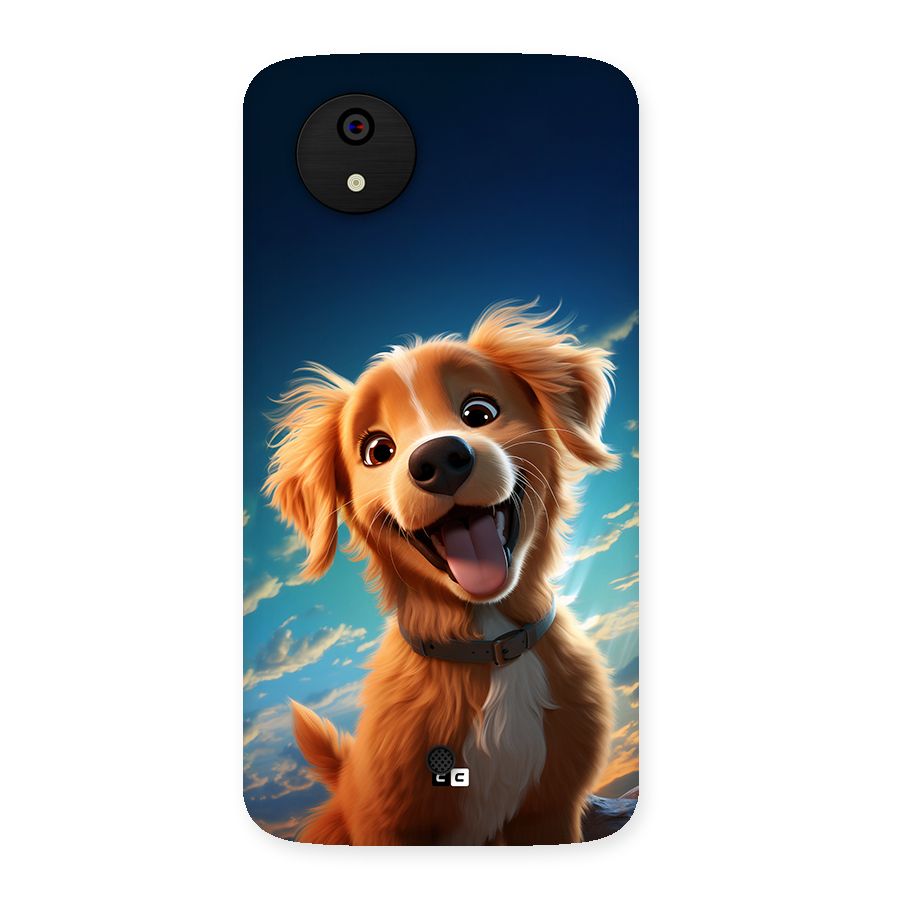 Happy Puppy Back Case for Canvas A1  AQ4501