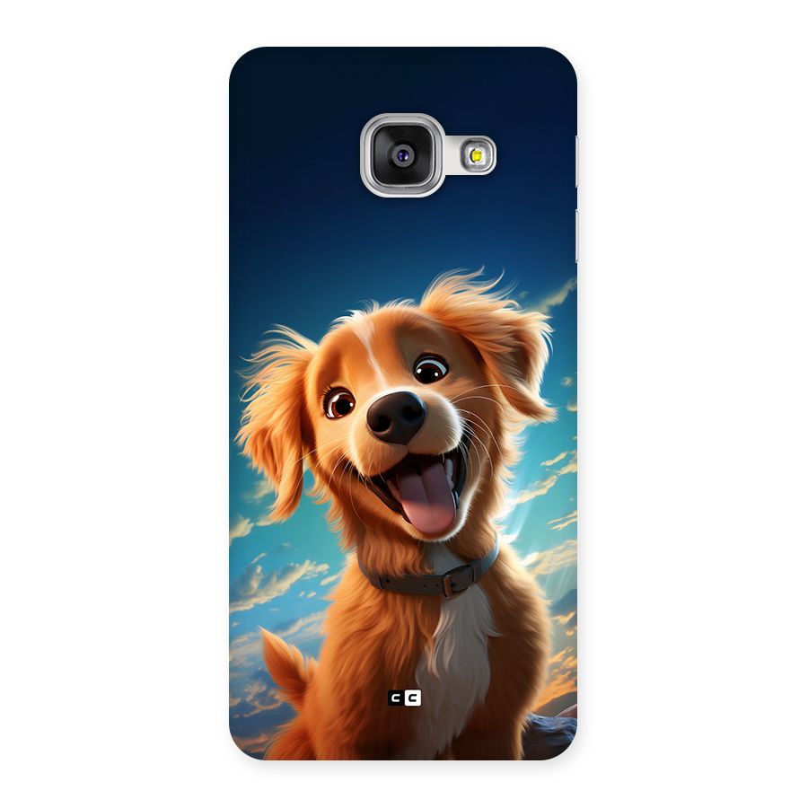 Happy Puppy Back Case for Galaxy A3 (2016)