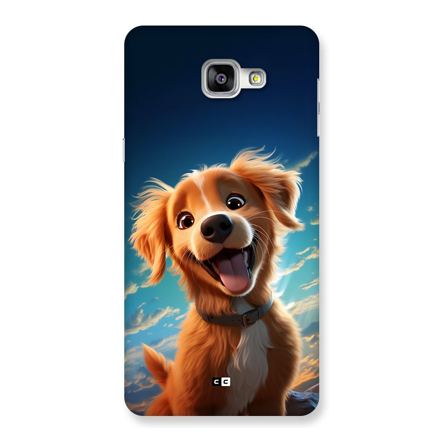 Happy Puppy Back Case for Galaxy A9