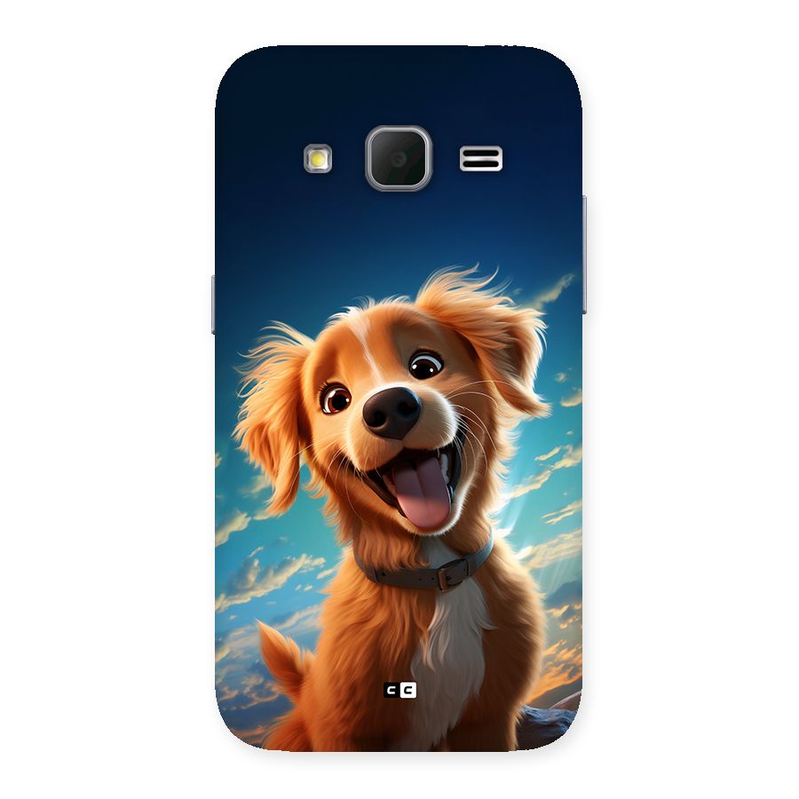 Happy Puppy Back Case for Galaxy Core Prime