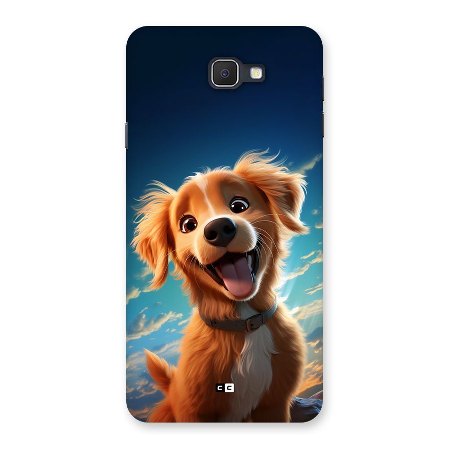 Happy Puppy Back Case for Galaxy J7 Prime